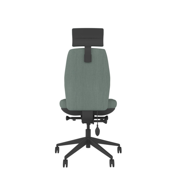 Solo Medium Back Large Seat Chair with Headrest